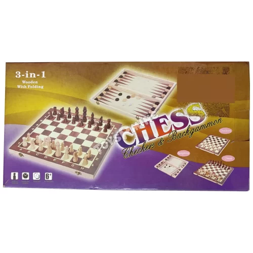 Wooden Chess Small