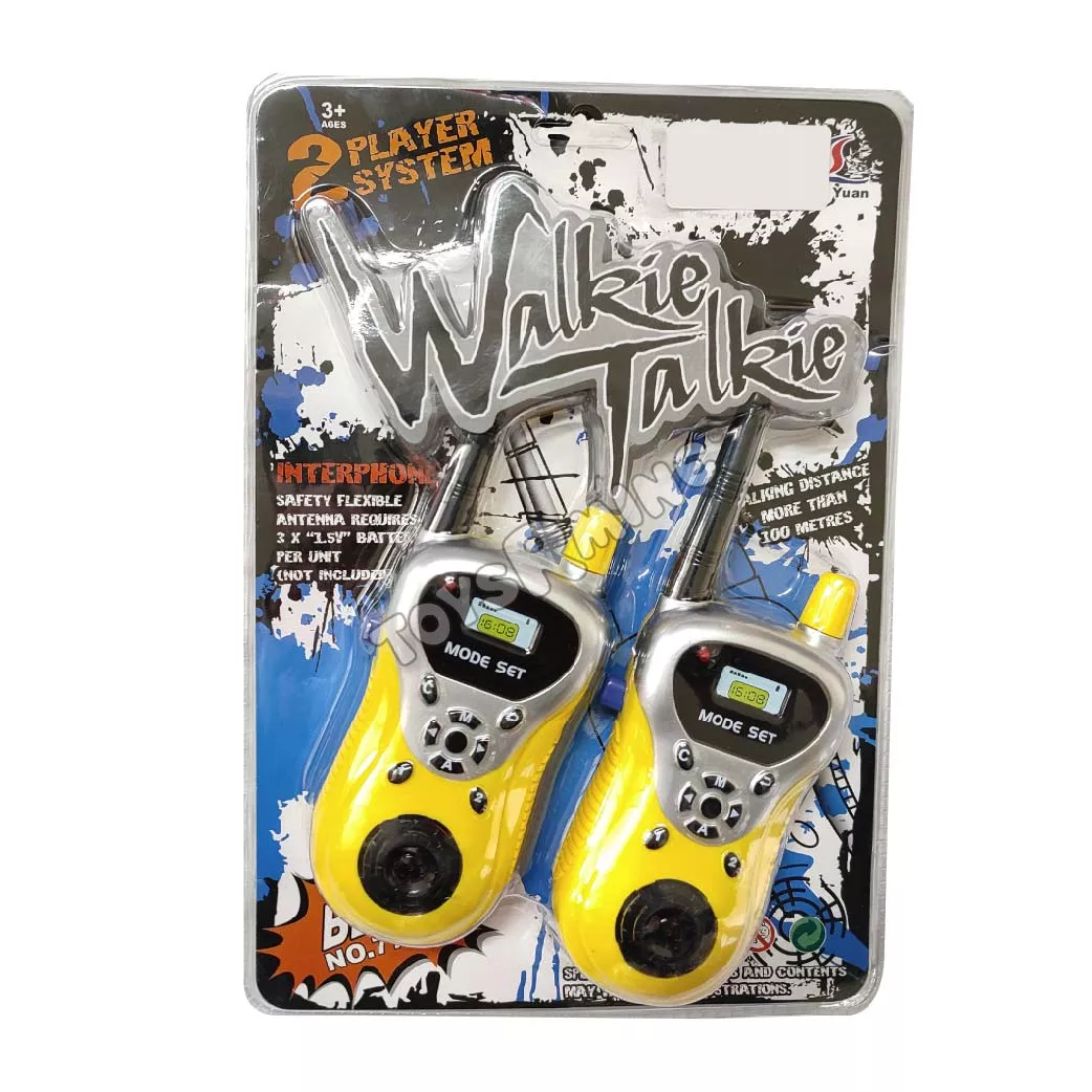 walkie talkie Yellow