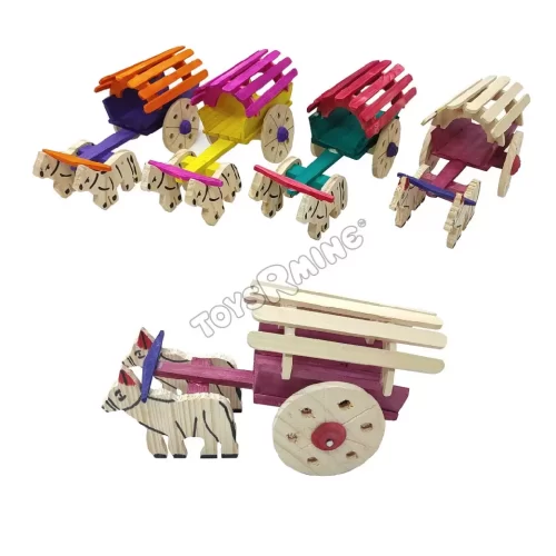 Bullock Cart Small Wooden